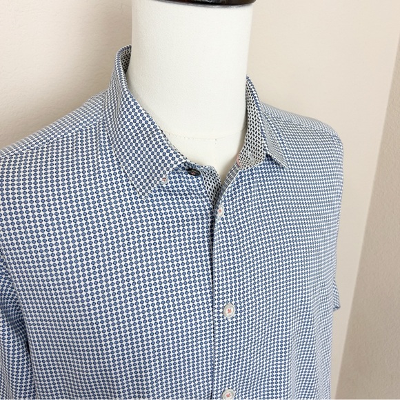 Ted Baker London Men’s Long Sleeve Button Down | Size 7 - Picture 3 of 11